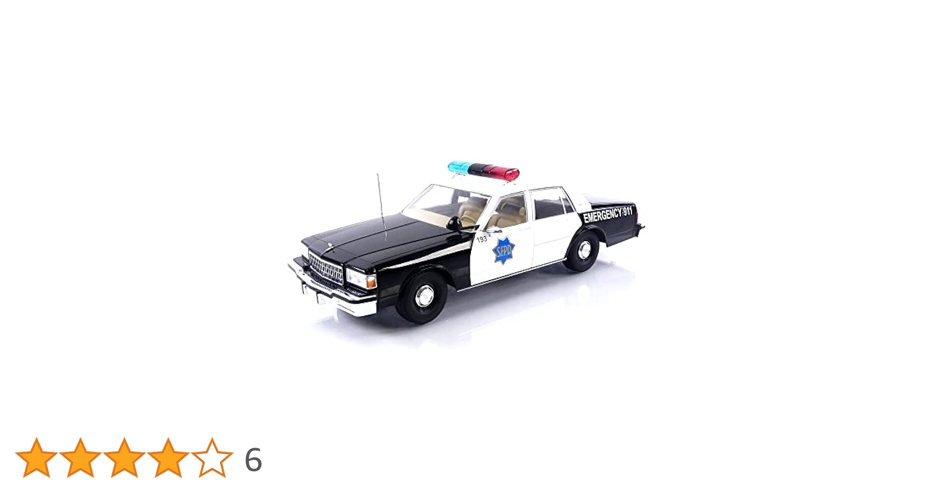 1/18 シボレーカプリス　シカゴ市警　アメリカパトカー ミニカー 1/18 GL 1990 シボレー・カプリス パトカー NYPD